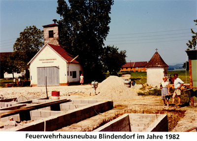 Feuerwehrhausbau Blindendorf